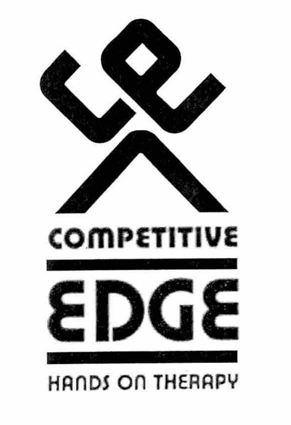  CE COMPETITIVE EDGE HANDS ON THERAPY
