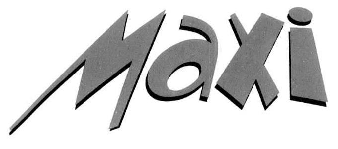 Trademark Logo MAXI