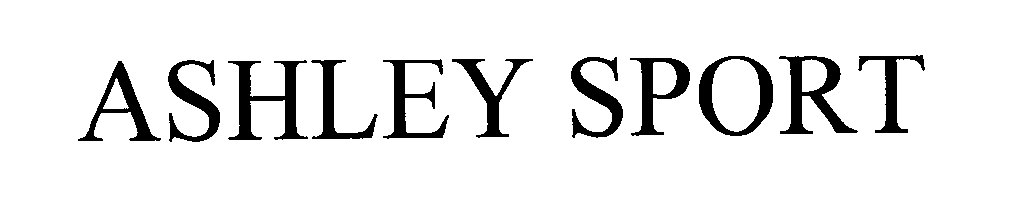 Trademark Logo ASHLEY SPORT