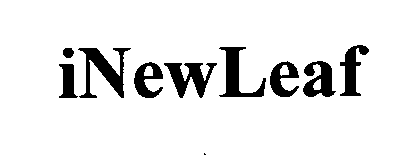 Trademark Logo INEWLEAF