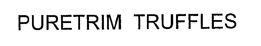 Trademark Logo PURETRIM TRUFFLES