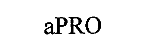 Trademark Logo APRO