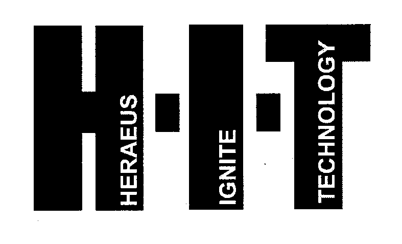 Trademark Logo HIT HERAEUS IGNITE TECHNOLOGY