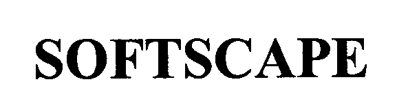 Trademark Logo SOFTSCAPE