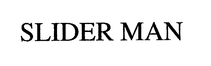 Trademark Logo SLIDER MAN