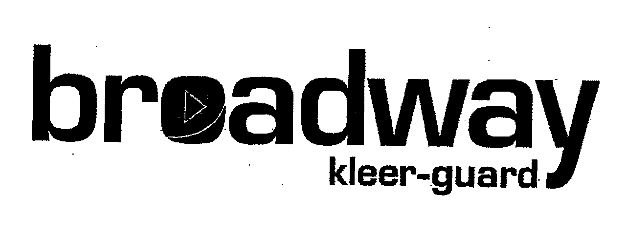 Trademark Logo BROADWAY KLEER-GUARD