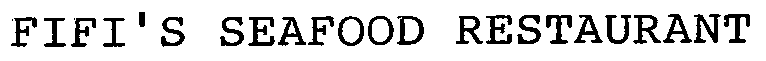 Trademark Logo FIFI'S SEAFOOD RESTAURANT