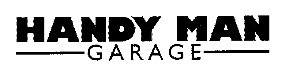  HANDY MAN GARAGE