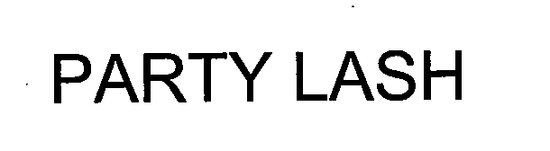 Trademark Logo PARTY LASH