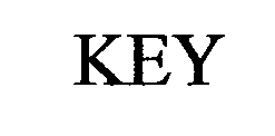 Trademark Logo KEY