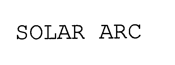 Trademark Logo SOLAR ARC