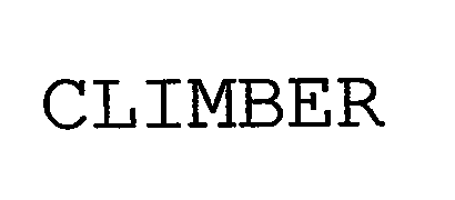 Trademark Logo CLIMBER