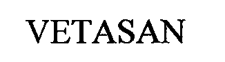 Trademark Logo VETASAN