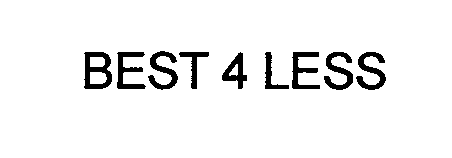 Trademark Logo BEST 4 LESS