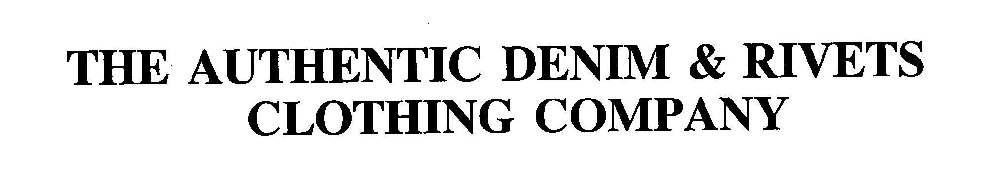 authentic denim company