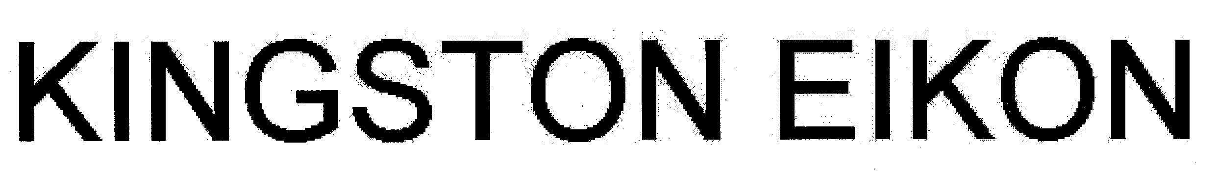 Trademark Logo KINGSTON EIKON