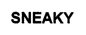 Trademark Logo SNEAKY