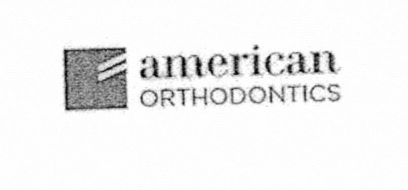 Trademark Logo AMERICAN ORTHODONTICS