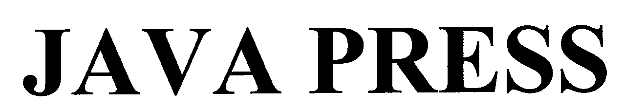 Trademark Logo JAVA PRESS