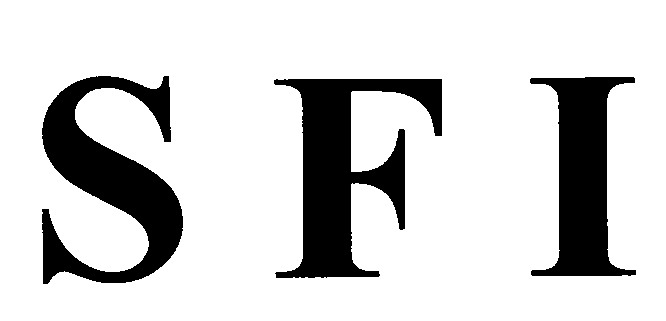 Trademark Logo S F I