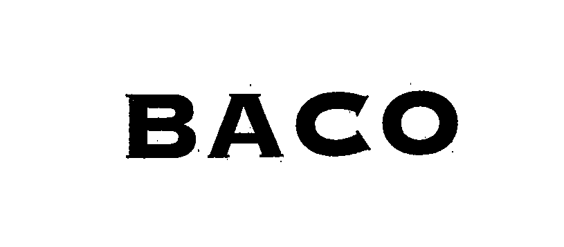 Trademark Logo BACO