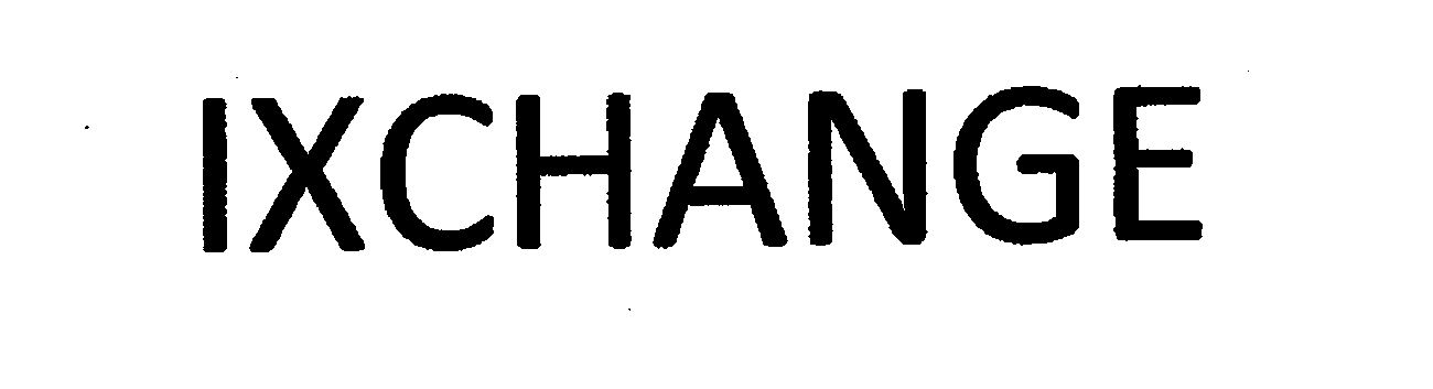 Trademark Logo IXCHANGE