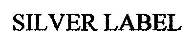 Trademark Logo SILVER LABEL