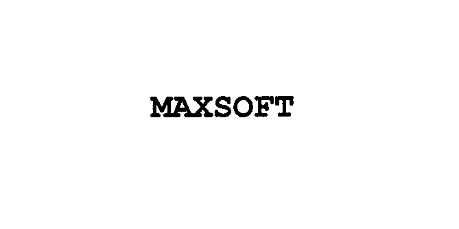 MAXSOFT