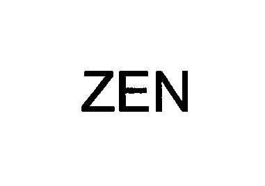 Trademark Logo ZEN