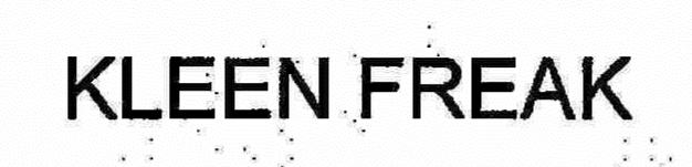 Trademark Logo KLEEN FREAK