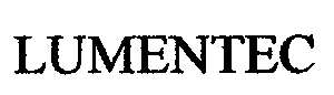 Trademark Logo LUMENTEC