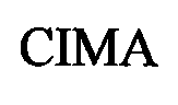Trademark Logo CIMA