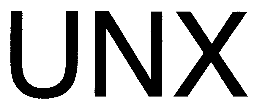 Trademark Logo UNX
