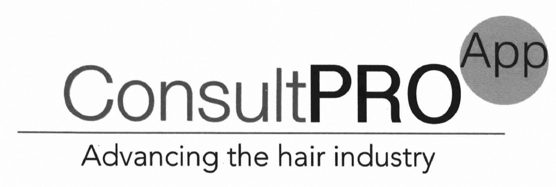  CONSULTPRO APP ADVANCING THE HAIR INDUSTRY