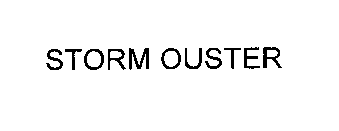 Trademark Logo STORM OUSTER