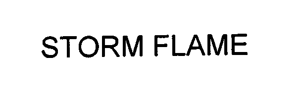 Trademark Logo STORM FLAME