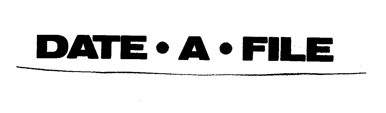 Trademark Logo DATE-A-FILE