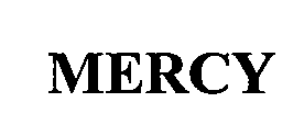 Trademark Logo MERCY