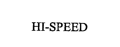 HI-SPEED