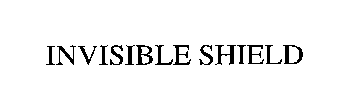Trademark Logo INVISIBLE SHIELD