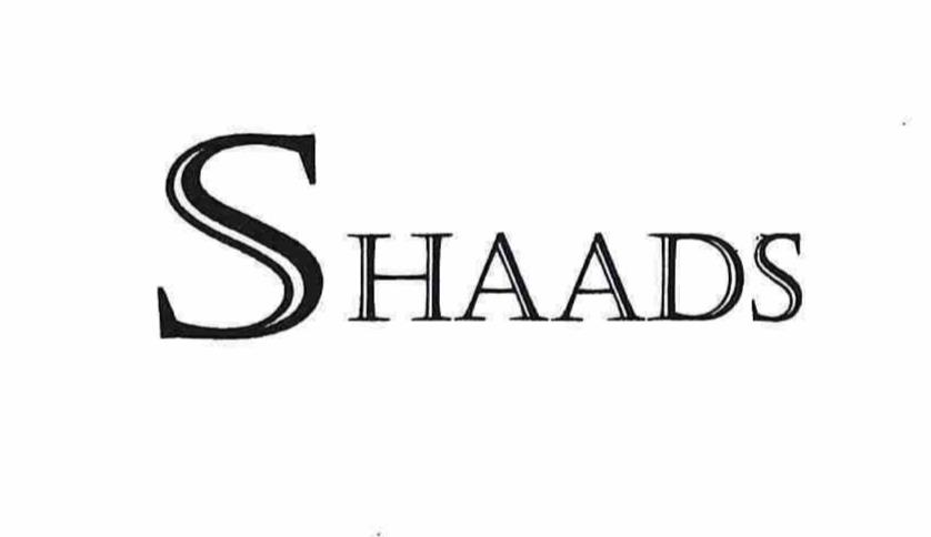 Trademark Logo SHAADS