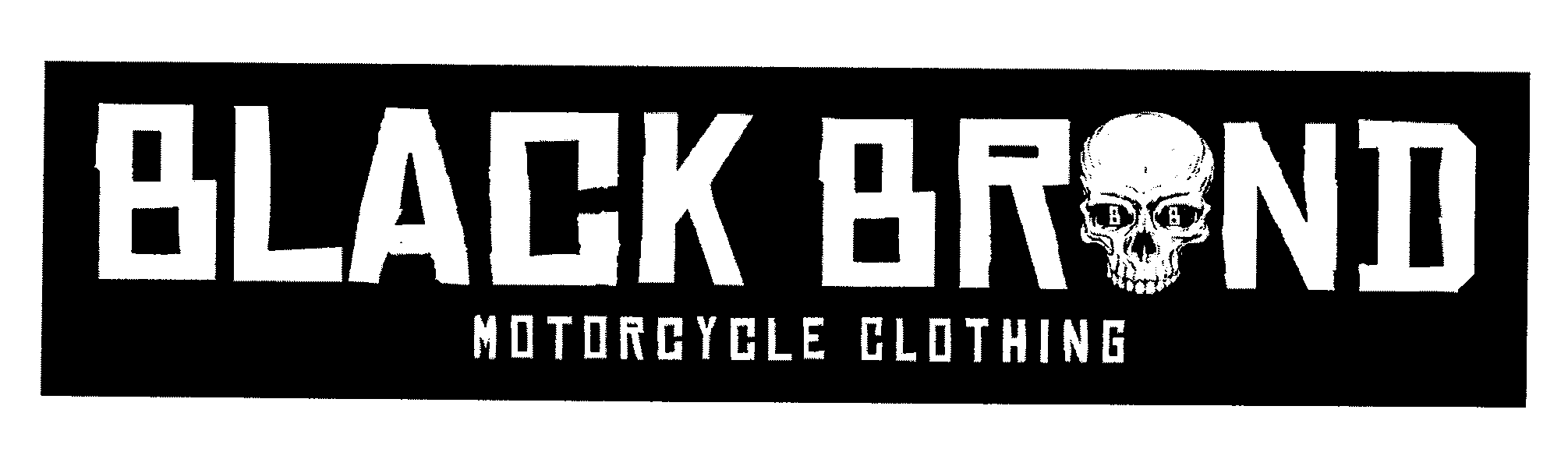 Trademark Logo BLACK BRAND MOTORCYCLE CLOTHING