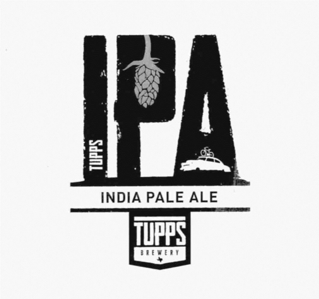  TUPPS IPA INDIA PALE ALE TUPPS BREWERY