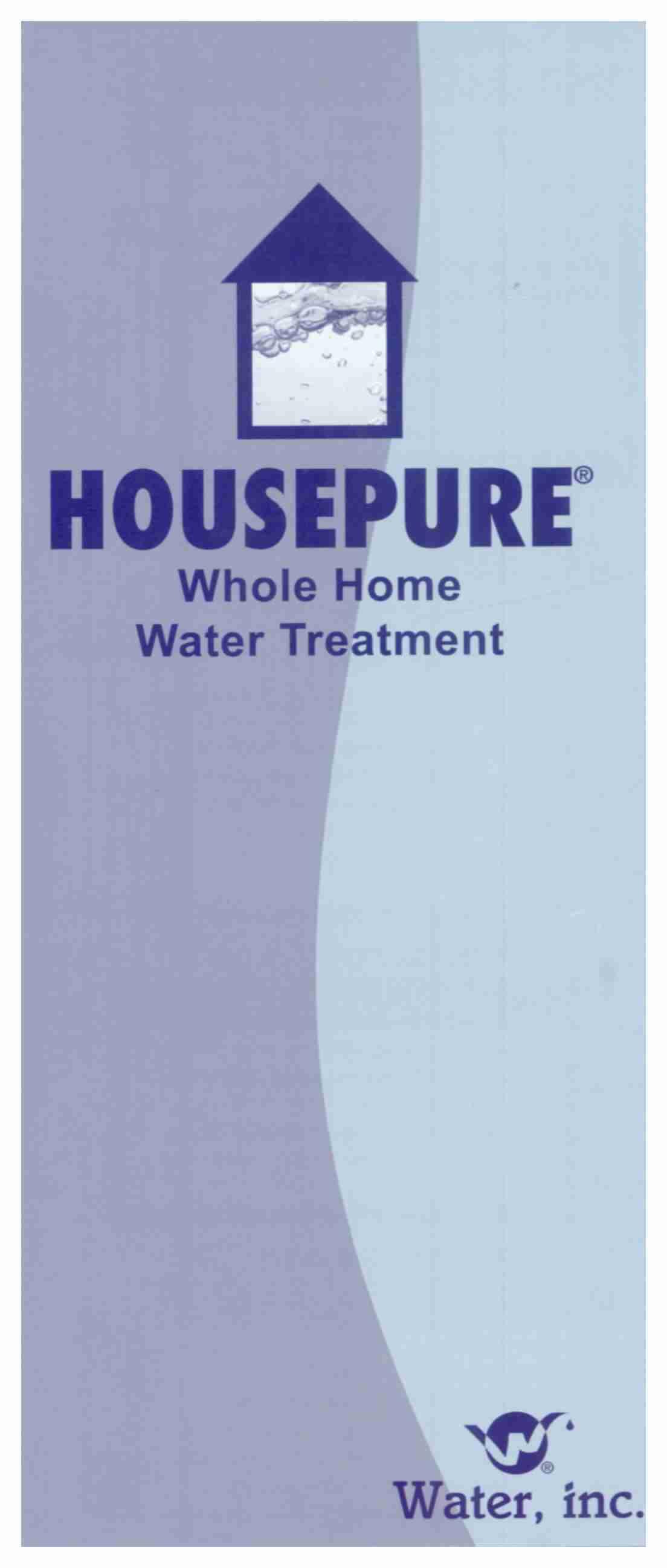 Trademark Logo HOUSEPURE WHOLE HOME WATER SYSTEM