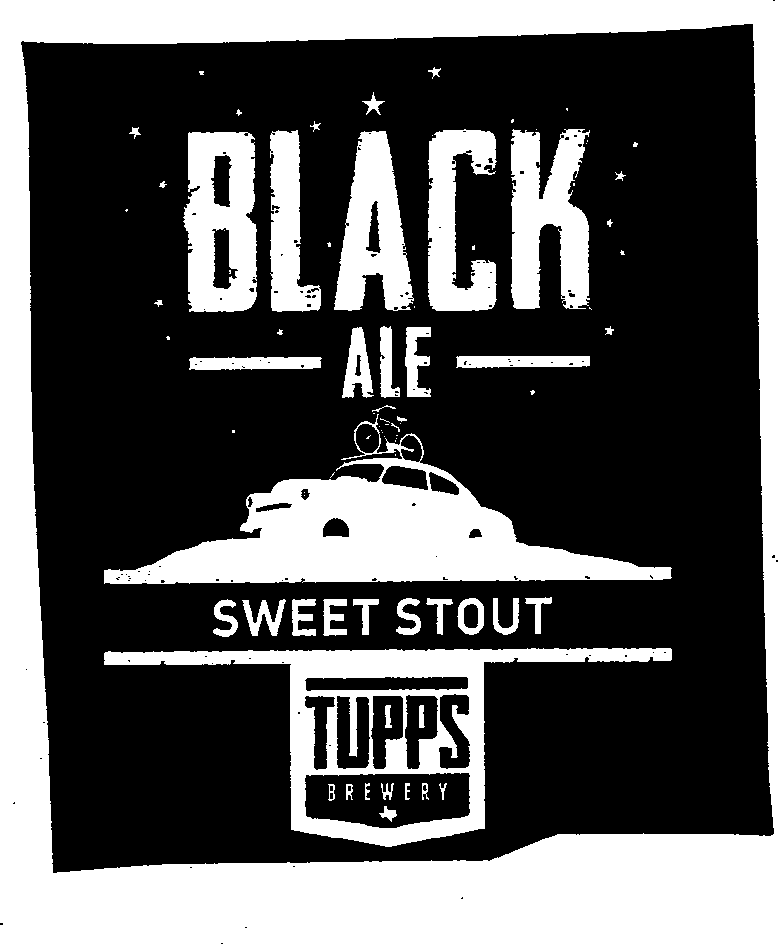  BLACK ALE SWEET STOUT TUPPS BREWERY