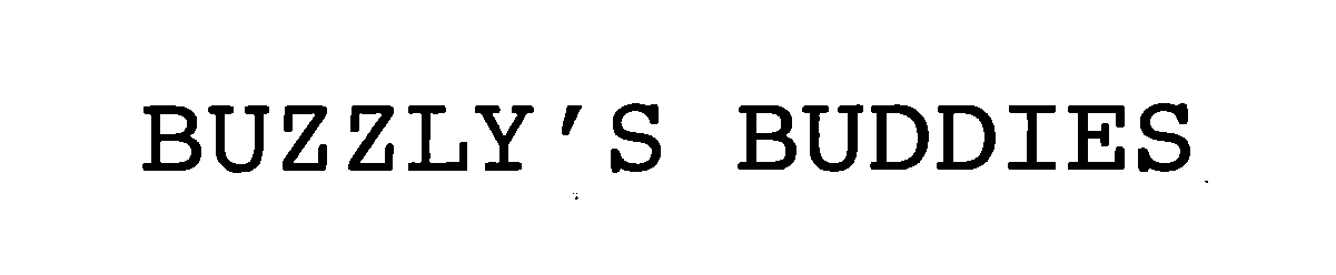 Trademark Logo BUZZLY'S BUDDIES