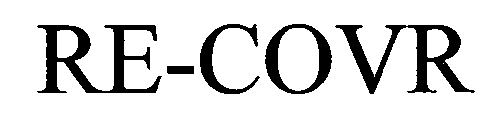 Trademark Logo RE-COVR