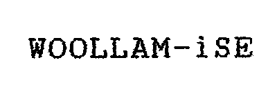 Trademark Logo WOOLLAM-ISE