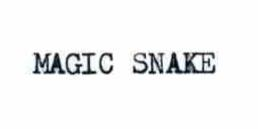 Trademark Logo MAGIC SNAKE
