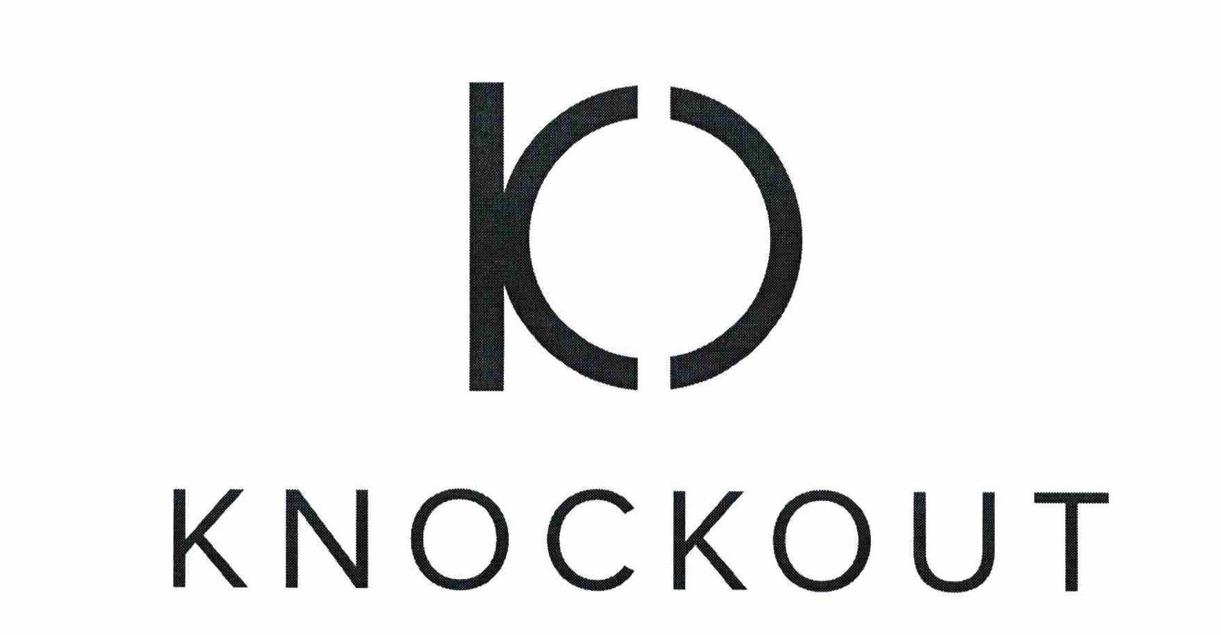 Trademark Logo KO KNOCKOUT